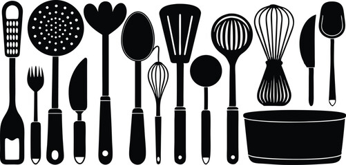 Essential Kitchen Utensils A Collection of Cooking Tools for Everyday Use