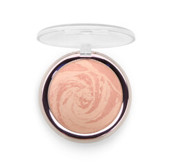 Stylish compact highlighter on white background