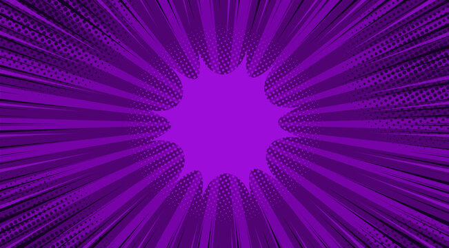 comic cartoon purple background. Comic background cartoon style