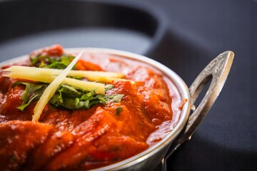 Traditional Indian Tandoori Curry Bow