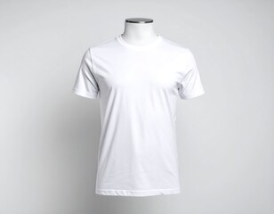 Blank white t-shirt on mannequin (6)