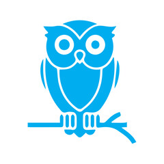 Owl colored icon