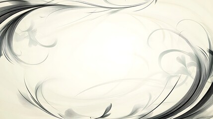 Abstract floral frame (8)