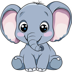 Obraz premium elephant clip art