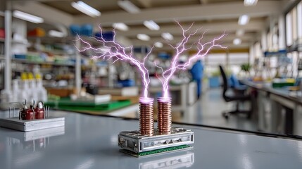 Electrical device generating sparks