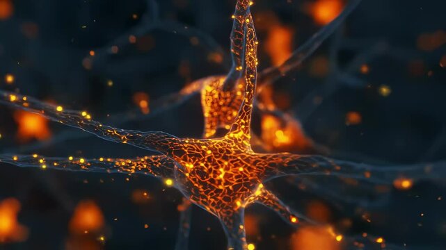 Extreme closeup illustrating the cellular architecture of a microvascular network, highlighting interactions between adjacent cells in a lab on a chip environment under varying thermal conditions