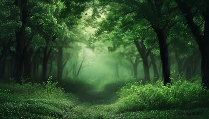 Obraz premium forest, nature, trees