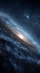 Fototapeta premium Spiral Galaxy in Space.