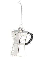 Christmas Ornament Drip Coffee Maker cut out isolated transparent background