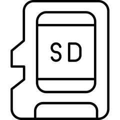 Sd card Icon