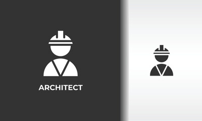 Architect Vector, Icon Or Logo Sign Isolated Symbol Illustration