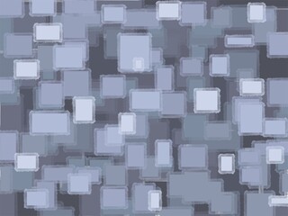 Abstract blue rectangle patterns background