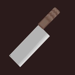 butcher knife illustration