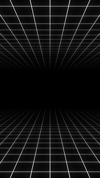 Grid background animation loop vertical