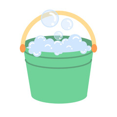 bucket of water