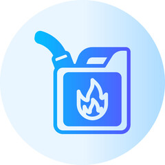 gas can gradient icon