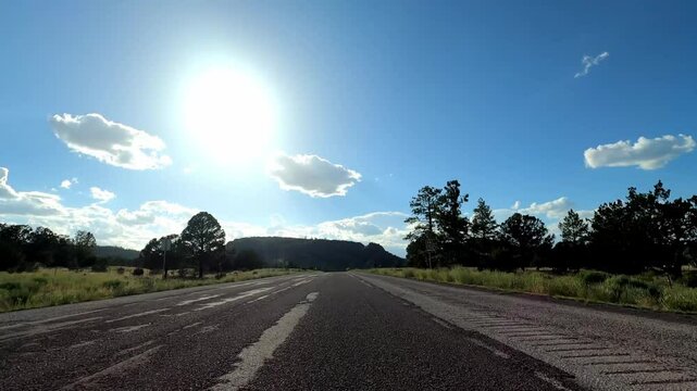 New Mexico Driving 0639 Datil Pie Town