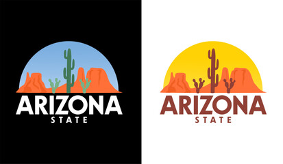 arizona state with beautiful mountain views