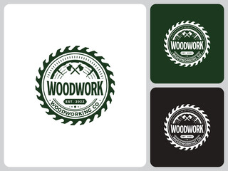vector logo woodwork