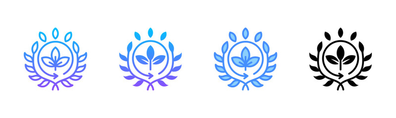 Sustainability Multi Style Icon Set