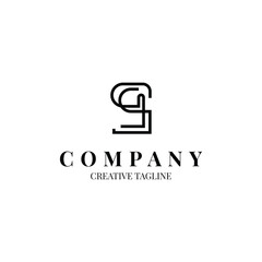 Minimalist letter G logo for your business in luxury concept. Logo design template