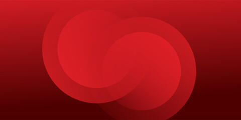 Obraz premium Red abstract background. Dynamic shapes composition. vector illustration. modern