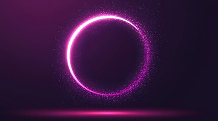 Obraz premium Abstract glowing circle background (1)