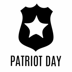 Happy Patriot Day, September 11th. Patriot Day background design. Vector illustration