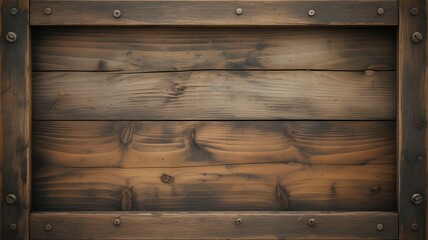 Detailed textured wooden background with visible grains and dark brown color palette