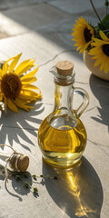 sunflower oil and sunflower
