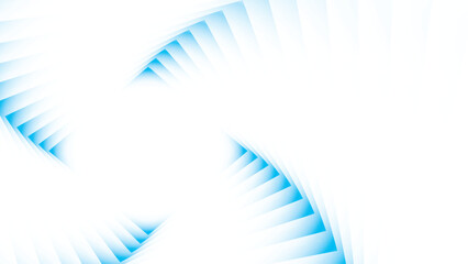 Abstract geometric white and blue color, modern design stripes background with rectangle swirl pattern. Vector illustration.