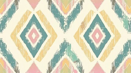 Geometric, textured, tribal pattern
