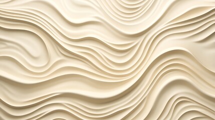Obraz premium Abstract wavy cream texture (2)