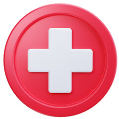 Obraz premium Emergency Red Cross