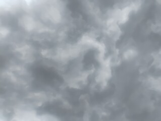 dark clouds in the sky