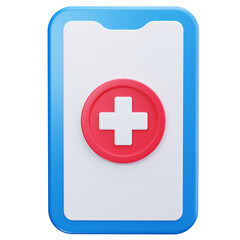 Obraz premium Mobile Health App
