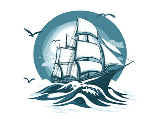 Boat vector art