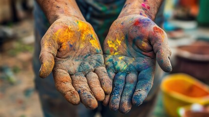 Colored, Dirty Hands Offering