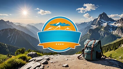A banner for travel agency