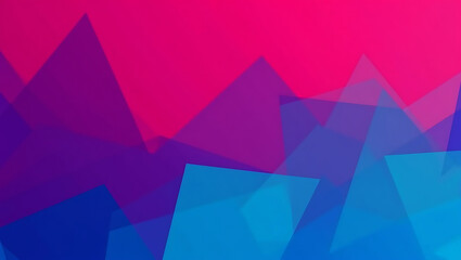 Purple pink geometry background with blue violet gradient and abstract geometric shapes and line patterns