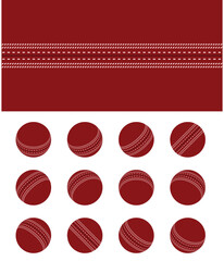 Cricket Ball Spinning Frame Sequence and Texture Vector