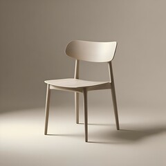 white chair in a room