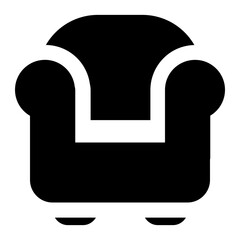 armchair icon for illustration