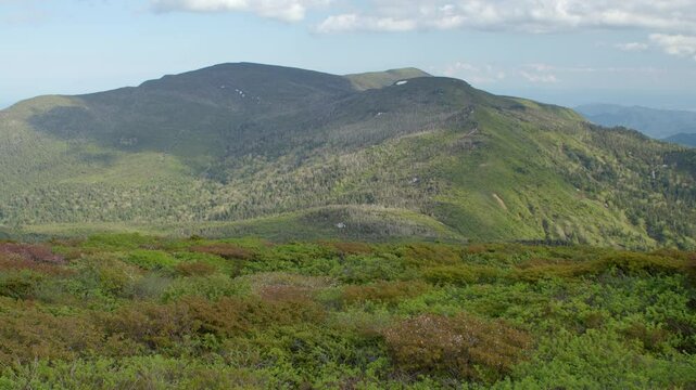 蔵王連峰 蔵王の御釜 Zao Mountain Range, Zao Okama Crater