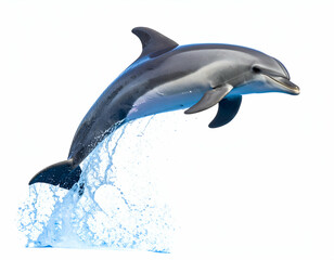 Dynamic Dolphin Leap Aquatic Grace and Power in Motion