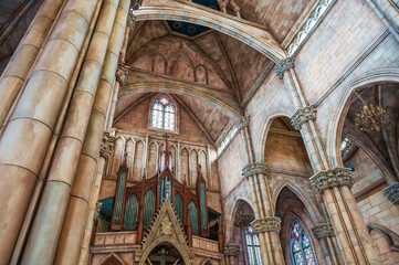 Interior view of the Cathedral Church