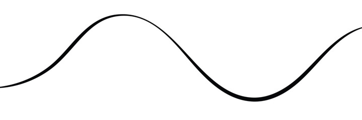 Black on white Horizontal zig zag line wave element. undulating zigzag, crisscross stripes . Vector Illustration . EPS 20 .  