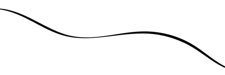 Black on white Horizontal zig zag line wave element. undulating zigzag, crisscross stripes . Vector Illustration . EPS 20 .  