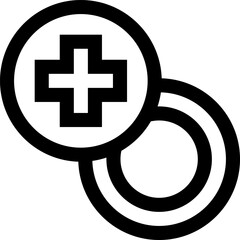 battery illustration on a white background   