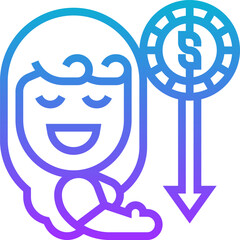 cashback  illustration on a white background   